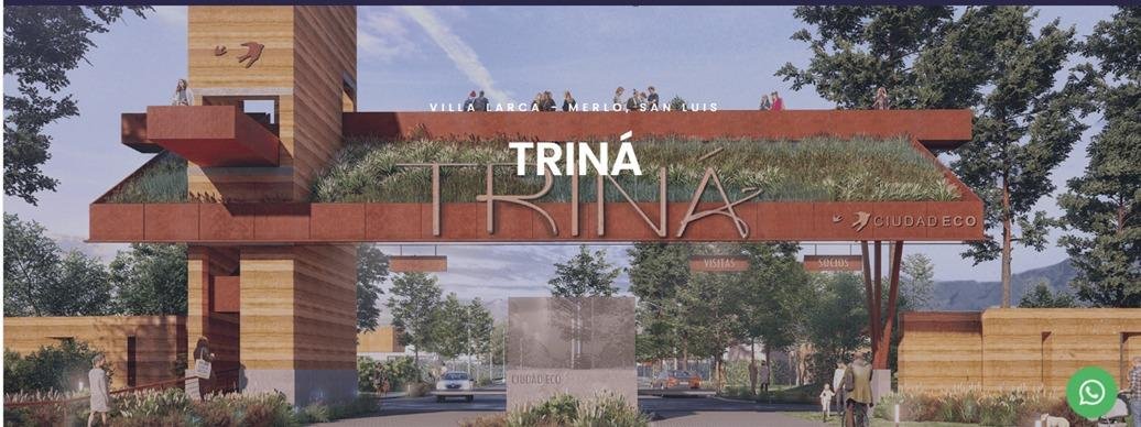 Terreno 965 M2 PREVENTA En Trina Ciudad Eco Villa Larca San Luis